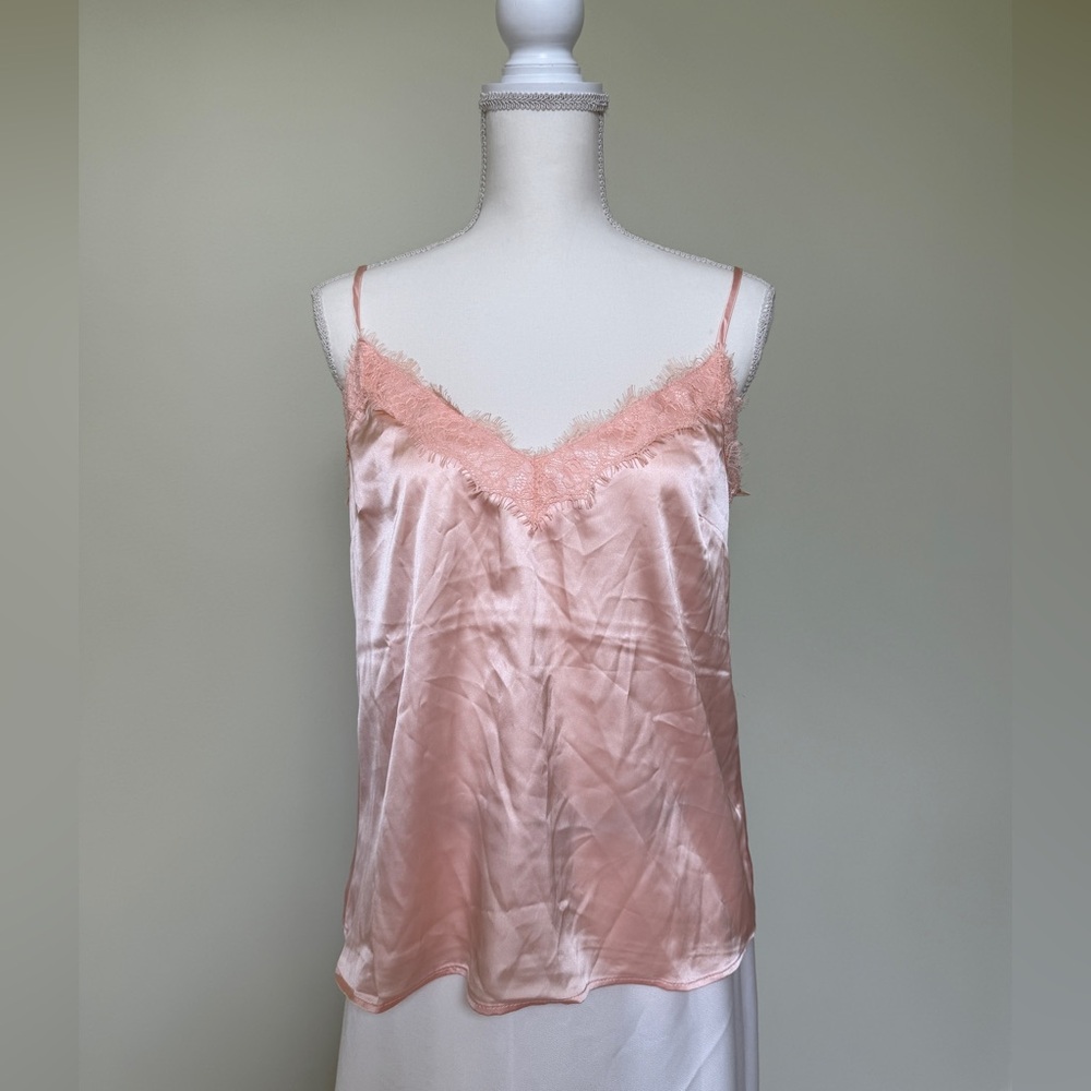 Forever 21 Blush Satin Camisole Top
